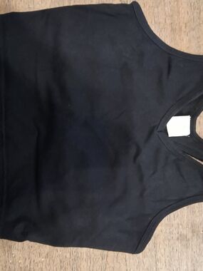 GAIAM Black Racerback Tank Top